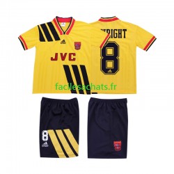 Maillot Arsenal WRIGHT 8 Retro 1993 1994 Extérieur Enfant MC
