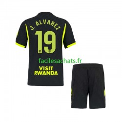 Maillot Atlético Madrid Julian Alvarez 19 2026-2027 Extérieur Enfant MC
