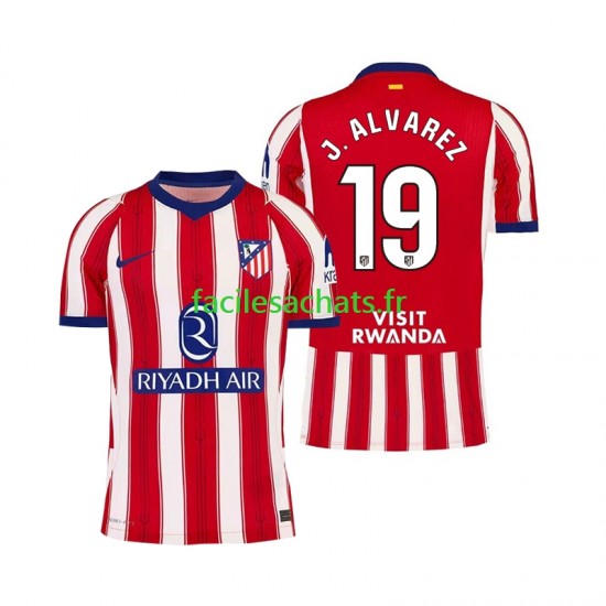 Maillot Atlético Madrid Julian Alvarez 19 2026-2027 Domicile Homme MC
