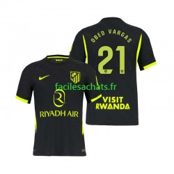Maillot Atlético Madrid Obed Vargas 21 2026-2027 Extérieur Homme MC