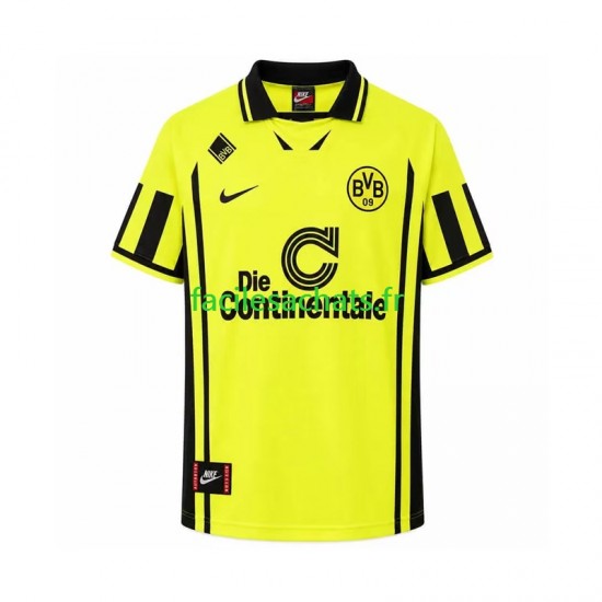 Maillot Borussia Dortmund Retro 1996 Domicile Homme MC