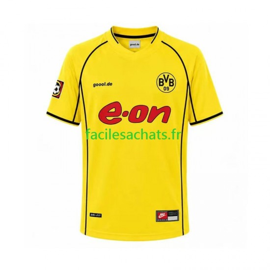 Maillot Borussia Dortmund Retro 2002 Domicile Homme MC