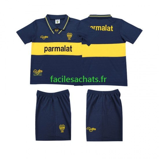 Maillot CA Boca Juniors Retro 1993 1995 Domicile Enfant MC