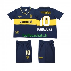 Maillot CA Boca Juniors MARADONA 10 Retro 1993 1995 Domicile Enfant MC Maillot CA Boca Juniors MARADONA 10 Retro 1993 1995 Domicile Enfant MC