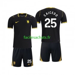 Maillot Chelsea Moises Caicedo 25 2026-2027 Extérieur Enfant MC Maillot Chelsea Moises Caicedo 25 2026-2027 Extérieur Enfant MC