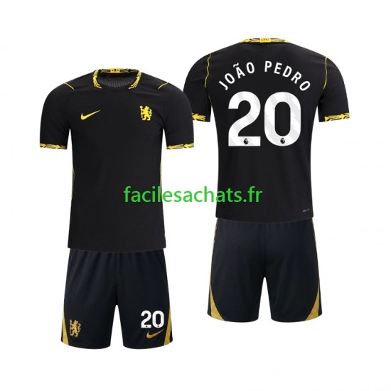 Maillot Chlesea Joao Pedro 20 2026-2027 Extérieur Enfant MC