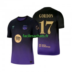 Maillot FC Barcelone Anthony Gordon 17 2026-2027 Extérieur Homme MC