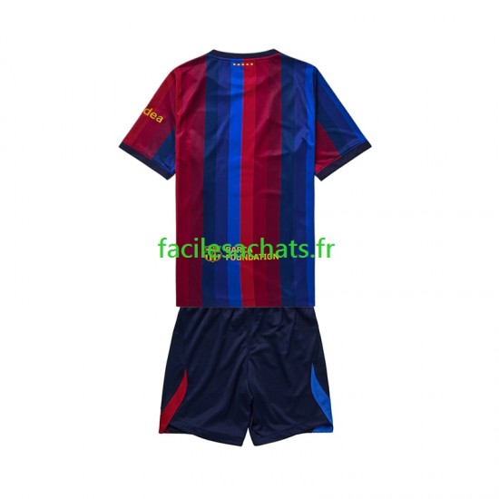 Maillot FC Barcelone 2026-2027 Domicile Enfant MC