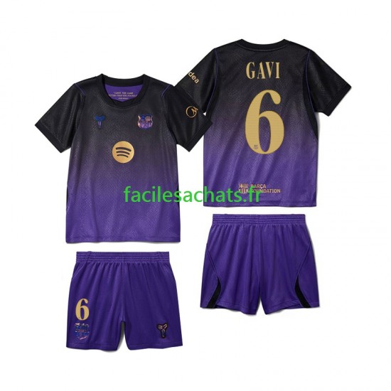 Maillot FC Barcelone Gavi 6 2026-2027 Extérieur Enfant MC