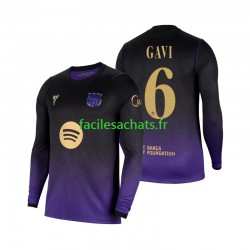 Maillot FC Barcelone Gavi 6 2026-2027 Extérieur Homme ML
