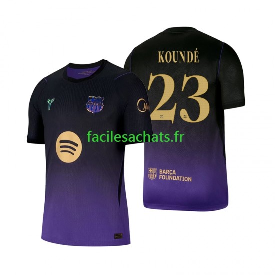 Maillot FC Barcelone Jules Kounde 23 2026-2027 Extérieur Homme MC
