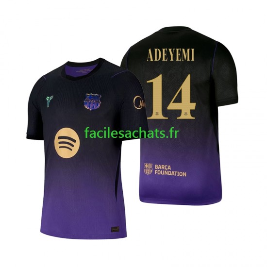 Maillot FC Barcelone Karim Adeyemi 14 2026-2027 Extérieur Homme MC