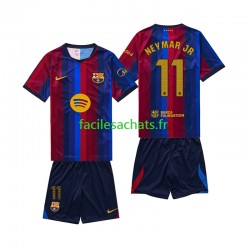 Maillot FC Barcelone Neymar JR 11 2026-2027 Domicile Enfant MC