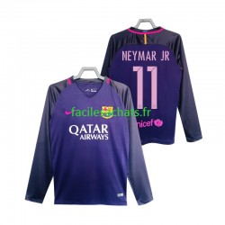 Maillot FC Barcelone Neymar JR 11 Retro 2016 2017 Extérieur Homme ML
