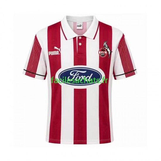 Maillot FC Cologne Retro 1995 1996 Domicile Homme MC