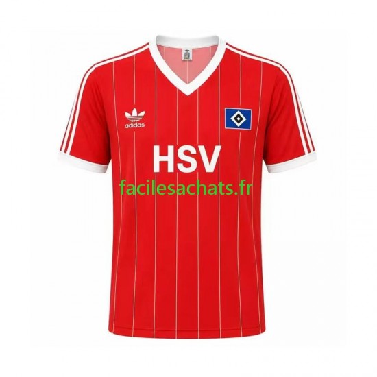 Maillot Hamburger SV Retro 1983 Extérieur Homme MC