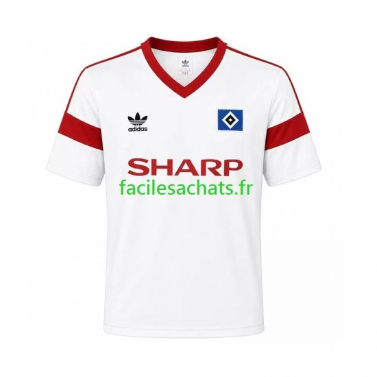 Maillot Hamburger SV Retro 1988 Domicile Homme MC