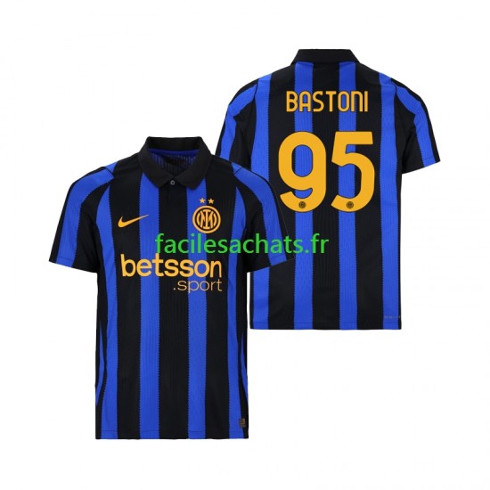 Maillot Inter Milan Alessandro Bastoni 95 2026-2027 Domicile Homme MC