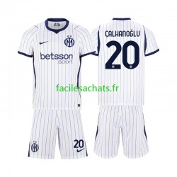 Maillot Inter Milan Hakan Calhanoglu 20 2026-2027 Extérieur Enfant MC