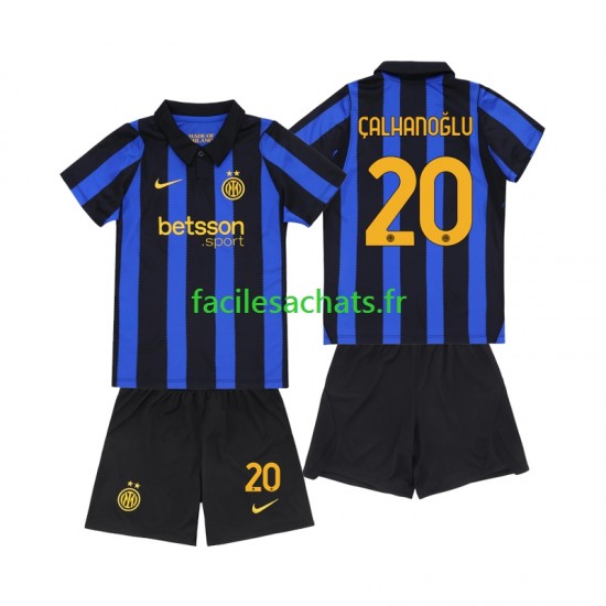 Maillot Inter Milan Hakan Calhanoglu 20 2026-2027 Domicile Enfant MC