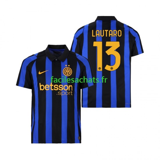 Maillot Inter Milan Lautaro Martinez 13 2026-2027 Domicile Homme MC