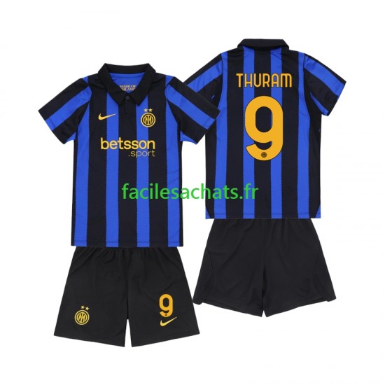 Maillot Inter Milan Marcus Thuram 9 2026-2027 Domicile Enfant MC