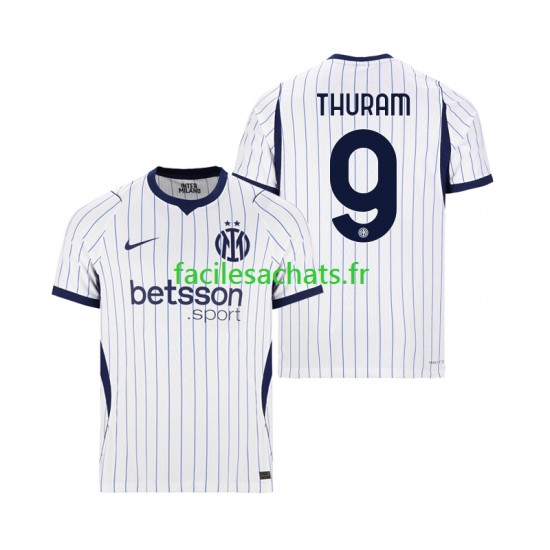 Maillot Inter Milan Marcus Thuram 9 2026-2027 Extérieur Homme MC