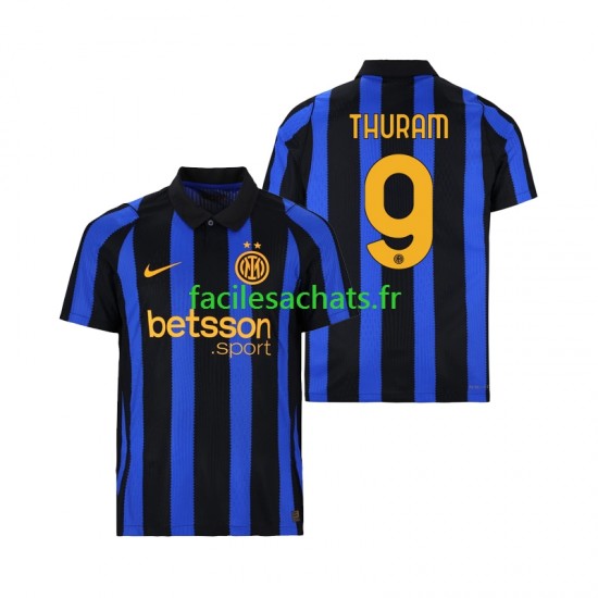 Maillot Inter Milan Marcus Thuram 9 2026-2027 Domicile Homme MC