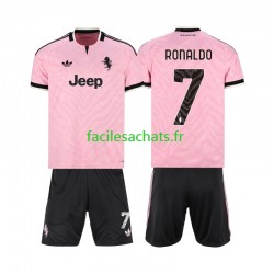 Maillot Juventus Cristiano Ronaldo 7 2026-2027 Extérieur Enfant MC