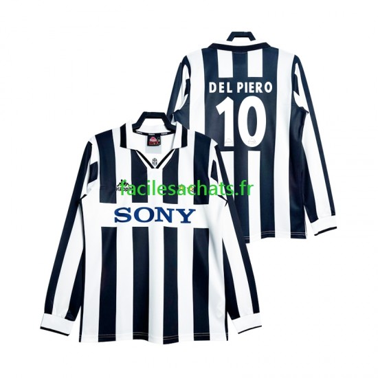 Maillot Juventus DEL PIERO 10 Retro 1997 Domicile Homme ML