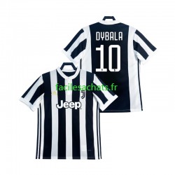 Maillot Juventus DYBALA 21 Retro 2017 2018 Domicile Homme MC
