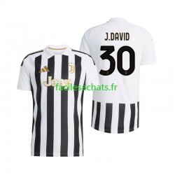 Maillot Juventus Jonathan David 30 2026-2027 Domicile Homme MC