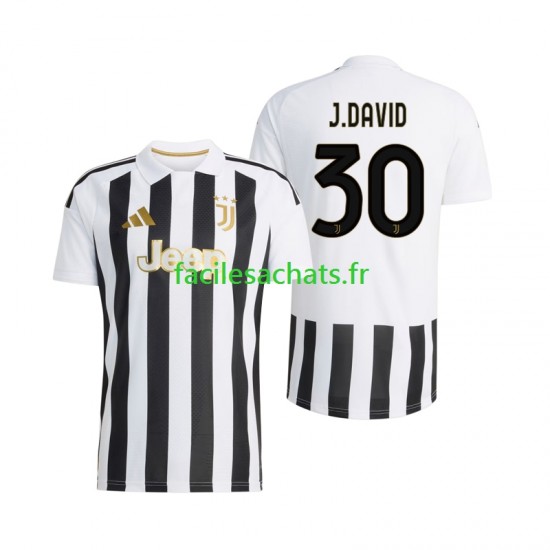 Maillot Juventus Jonathan David 30 2026-2027 Domicile Homme MC