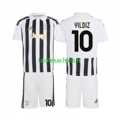 Maillot Juventus Kenan Yildiz 10 2026-2027 Domicile Enfant MC