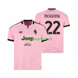 Maillot Juventus Weston McKennie 22 2026-2027 Extérieur Homme MC