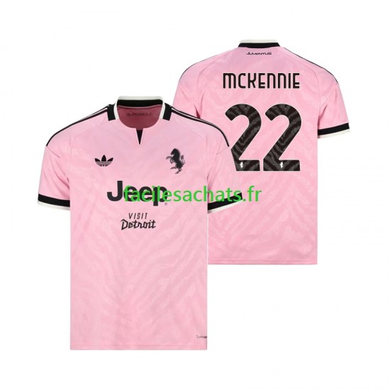 Maillot Juventus Weston McKennie 22 2026-2027 Extérieur Homme MC