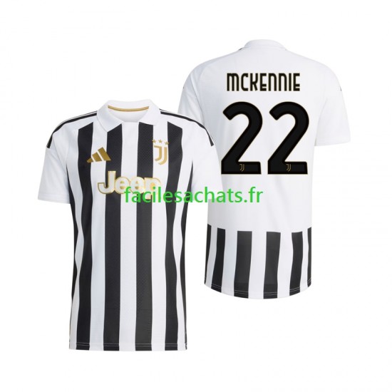 Maillot Juventus Weston McKennie 22 2026-2027 Domicile Homme MC