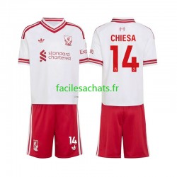 Maillot Liverpool Federico Chiesa 14 2026-2027 Extérieur Enfant MC