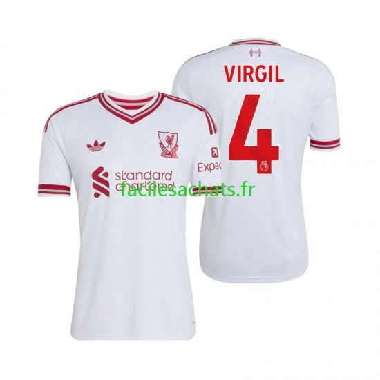 Maillot Liverpool Virgil van Dijk 4 2026-2027 Extérieur Homme MC