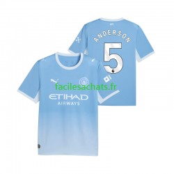 Maillot Manchester City Elliot Anderson 5 2026-2027 Domicile Homme MC Maillot Manchester City Elliot Anderson 5 2026-2027 Domicile Homme MC
