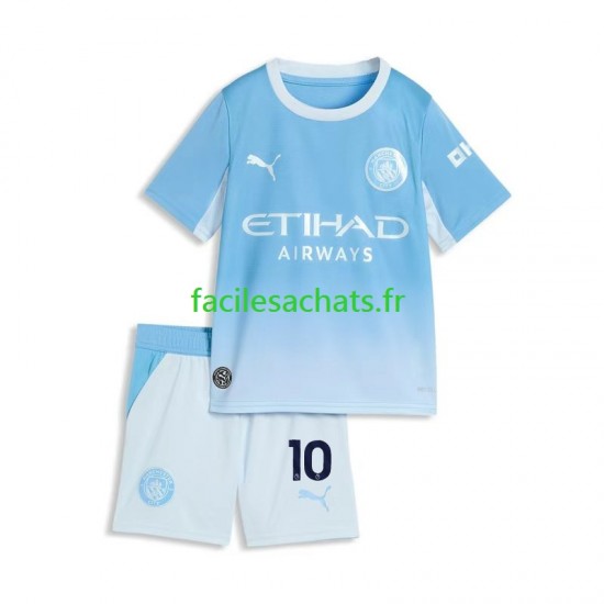 Maillot Manchester City Rayan Cherki 10 2026-2027 Domicile Enfant MC