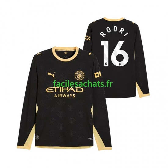 Maillot Manchester City Rodri 16 2026-2027 Extérieur Homme ML