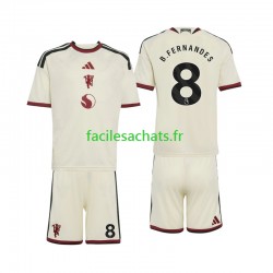 Maillot Manchester United Bruno Fernandes 8 2026-2027 3ème Enfant MC