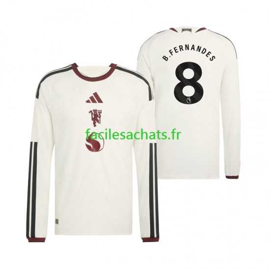 Maillot Manchester United Bruno Fernandes 8 2026-2027 3ème Homme ML