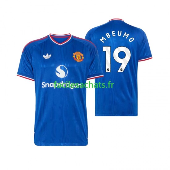 Maillot Manchester United Bryan Mbeumo 19 2026-2027 Extérieur Homme MC