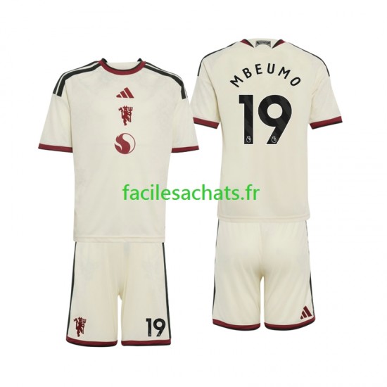 Maillot Manchester United Bryan Mbeumo 19 2026-2027 3ème Enfant MC