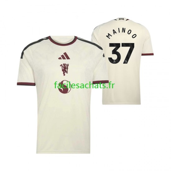 Maillot Manchester United Kobbie Mainoo 37 2026-2027 3ème Homme MC