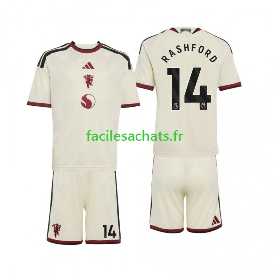 Maillot Manchester United Marcus Rashford 14 2026-2027 3ème Enfant MC