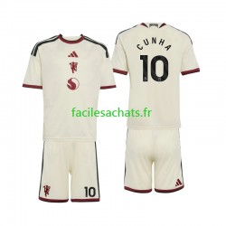 Maillot Manchester United Matheus Cunha 10 2026-2027 3ème Enfant MC