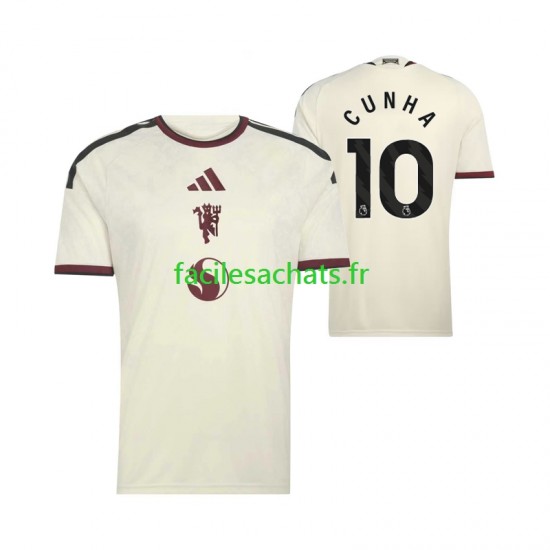 Maillot Manchester United Matheus Cunha 10 2026-2027 3ème Homme MC